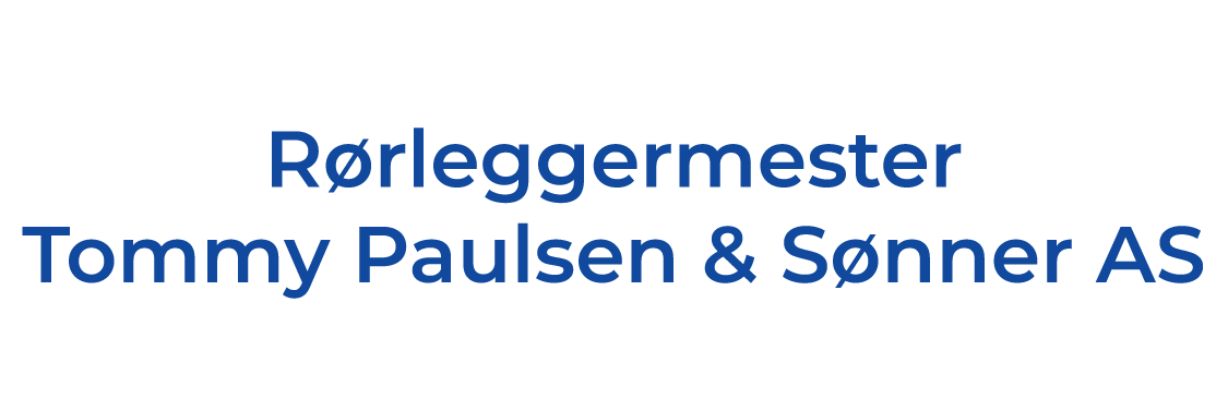 Rørleggermester Tommy Paulsen og Sønner AS logo